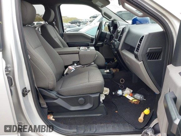 2019 Ford F-150 XL with VIN 1FTEW1C52KKC39798, listed as a IAAI auction lot 40537962 with Not Provided miles and . Bid and sale history available at DreamBid. Image 5.
