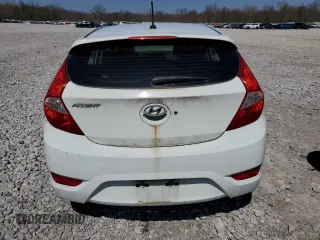 2013 Hyundai Accent SE with VIN KMHCU5AE8DU071692, listed as a Copart auction lot 53844495 with 136,211 mi miles and Clean Title. Bid and sale history available at carsss.com. Image 6.