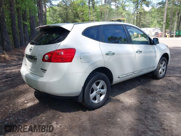 2013 Nissan Rogue SL with VIN JN8AS5MVXDW650950, listed as a IAAI auction lot 42127217 with 144,522 mi miles and . Bid and sale history available at DreamBid. Image 4.