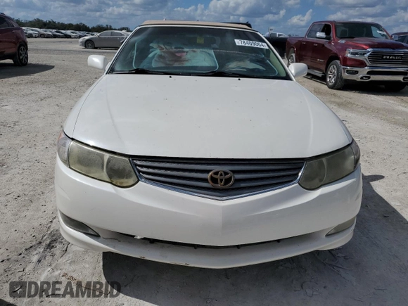 2003 Toyota Solara SE with VIN 2T1FF28P43C885643, listed as a Copart auction lot 78409004 with Not Provided miles and Non Repairable. Bid and sale history available at carsss.com. Image 5.