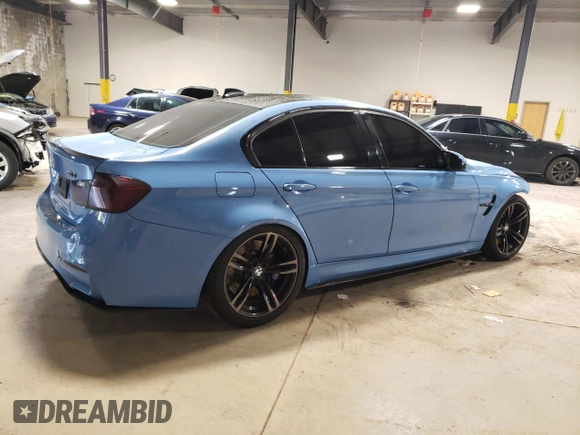 2015 BMW M3 with VIN WBS3C9C5XFJ276181, listed as a Copart auction lot 67751693 with 52,965 mi miles. Bid and sale history available at carsss.com. Image 3.