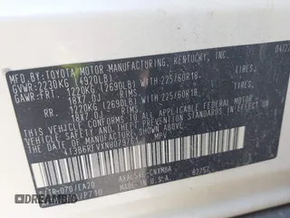 2022 Toyota RAV4 Hybrid XLE Premium z VIN 4T3B6RFVXNU079761, wystawiony jako IAAI lot #42395817 z przebiegiem 73 830 mil mil oraz . Historia ofert i sprzedaży dostępna na DreamBid. Obrazek 9.