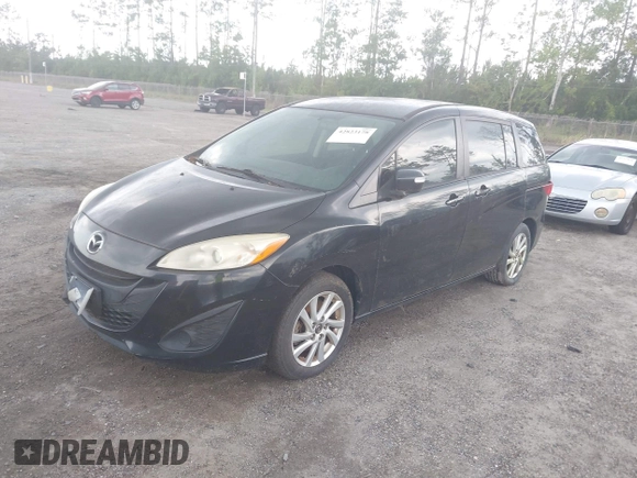 2013 Mazda 5 Sport with VIN JM1CW2BL8D0145422, listed as a IAAI auction lot 42823178 with 161,899 mi miles and . Bid and sale history available at DreamBid. Image 2.
