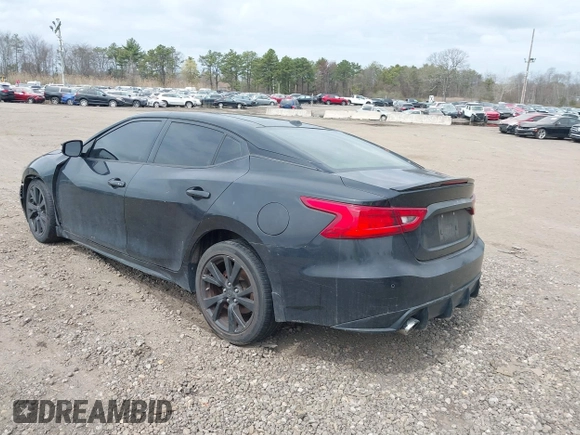 2016 Nissan Maxima SL with VIN 1N4AA6APXGC420735, listed as a IAAI auction lot 41972436 with 148,140 mi miles and . Bid and sale history available at DreamBid. Image 3.