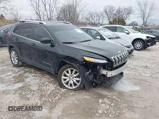 2016 Jeep Cherokee Limited with VIN 1C4PJMDS4GW144205, listed as a IAAI auction lot 41500452 with 129,480 mi miles and . Bid and sale history available at DreamBid. Image 1.