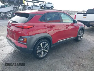 2018 Hyundai Kona Limited with VIN KM8K33A56JU105790, listed as a IAAI auction lot 41363532 with 123,285 mi miles. Bid and sale history available at carsss.com. Image 4.
