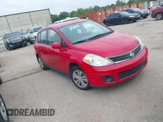 2009 Nissan Versa 1.8 S with VIN 3N1BC13EX9L489250, listed as a IAAI auction lot 41940250 with 185,575 mi miles. Bid and sale history available at carsss.com. Image 1.