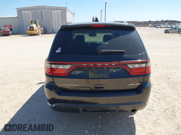 2016 Dodge Durango Limited with VIN 1C4RDHDG9GC360118, listed as a IAAI auction lot 41696388 with 217,550 mi miles. Bid and sale history available at carsss.com. Image 17.