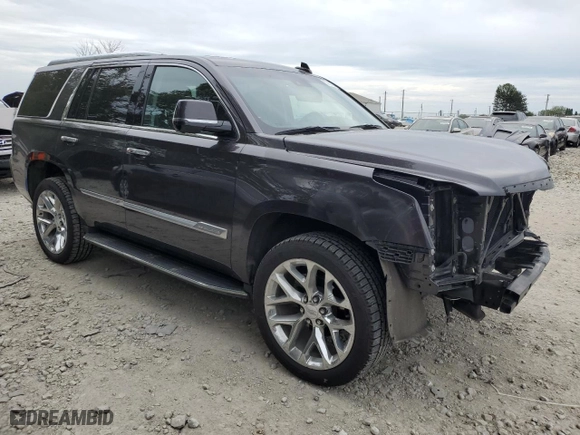 2018 Cadillac Escalade Luxury with VIN 1GYS4BKJ5JR377588, listed as a Copart auction lot 67403014 with 0 mi miles and Salvage Title. Bid and sale history available at carsss.com. Image 4.