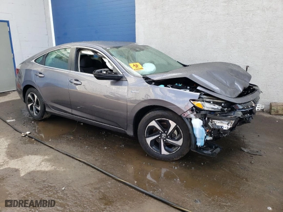 2022 Honda Insight EX with VIN 19XZE4F52NE013754, listed as a Copart auction lot 74600414 with 0 mi miles and Non Repairable. Bid and sale history available at carsss.com. Image 4.