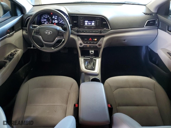 2017 Hyundai Elantra SE with VIN KMHD74LF0HU361295, listed as a Copart auction lot 49998625 with 96,829 mi miles and Clean Title. Bid and sale history available at carsss.com. Image 8.
