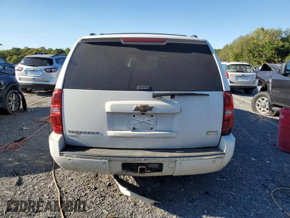 2011 Chevrolet Suburban LTZ with VIN 1GNSKKE38BR191111, listed as a Copart auction lot 75172204 with 165,370 mi miles and Salvage Title. Bid and sale history available at carsss.com. Image 6.