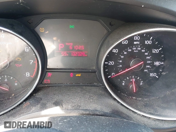 2016 Kia Sedona LX with VIN KNDMB5C18G6119709, listed as a IAAI auction lot 41814349 with 132,329 mi miles. Bid and sale history available at carsss.com. Image 7.
