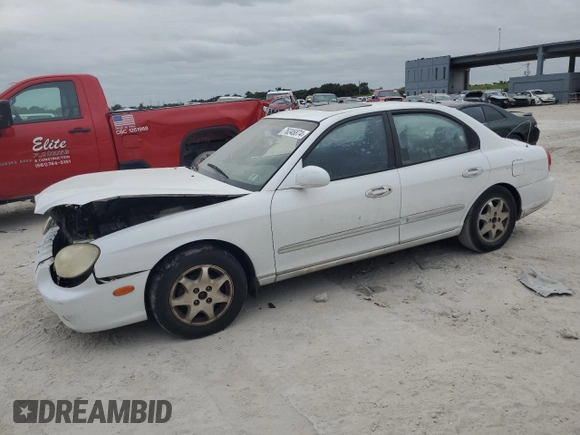 2000 Hyundai Sonata GLS with VIN KMHWF35V0YA347621, listed as a Copart auction lot 76346874 with 164,489 mi miles and Salvage Title. Bid and sale history available at carsss.com. Image 1.
