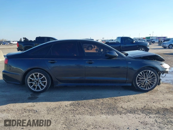 2016 Audi A6 2.0T Premium with VIN WAUFFAFC5GN199203, listed as a IAAI auction lot 41150658 with 181,176 mi miles. Bid and sale history available at carsss.com. Image 13.