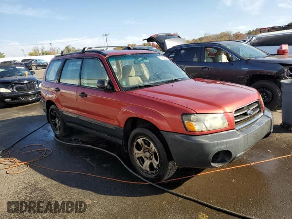 2003 Subaru Forester X with VIN JF1SG63663H731440, listed as a Copart auction lot 76963674 with 0 mi miles and Salvage Title. Bid and sale history available at carsss.com. Image 4.