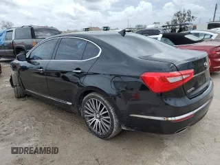 2015 Kia Cadenza Premium with VIN KNALN4D70F5181736, listed as a Copart auction lot 80024144 with 138,814 mi miles and Salvage Title. Bid and sale history available at carsss.com. Image 2.
