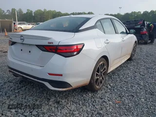 2025 Nissan Sentra SR with VIN 3N1AB8DV7SY297847, listed as a IAAI auction lot 42087240 with 5,127 mi miles and . Bid and sale history available at DreamBid. Image 4.