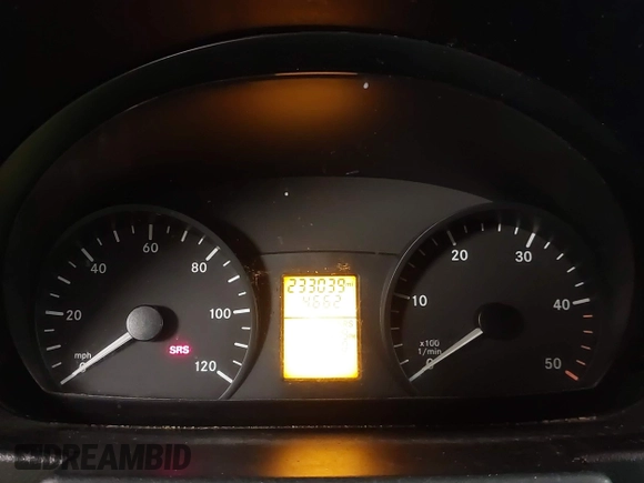2012 Mercedes-Benz Sprinter Cargo with VIN WD3PE8CC7C5612623, listed as a IAAI auction lot 42114181 with 233,039 mi miles. Bid and sale history available at carsss.com. Image 7.