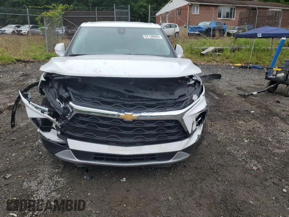 2023 Chevrolet Blazer LT with VIN 3GNKBCR46PS186485, listed as a Copart auction lot 57138845 with 31,588 mi miles and Salvage title. Bid and sale history available at DreamBid. Image 5.
