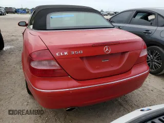 2008 Mercedes-Benz CLK 350 with VIN WDBTK56F78F241254, listed as a Copart auction lot 76552434 with Not Provided miles and Salvage Title. Bid and sale history available at DreamBid. Image 6.