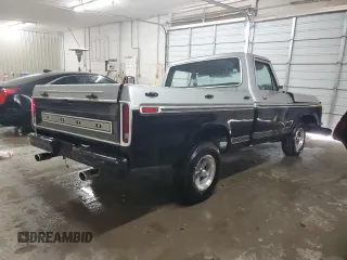 1977 Ford Ranger with VIN F15BN021617, listed as a Copart auction lot 79093924 with 60,808 mi miles and Salvage Title. Bid and sale history available at DreamBid. Image 3.