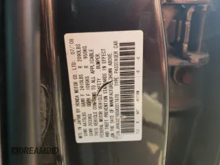2009 Acura TSX z VIN JH4CU26659C017878, wystawiony jako Copart lot #73641484 z przebiegiem 191 056 mil mil oraz Nie do naprawy • Non repairable. Historia ofert i sprzedaży dostępna na DreamBid. Obrazek 12.