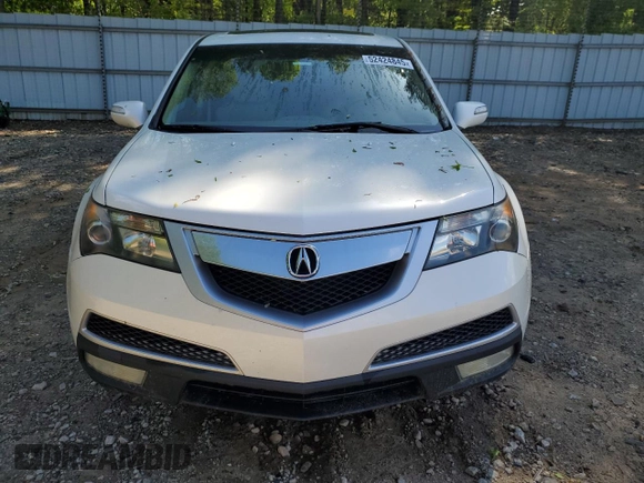 2010 Acura MDX with VIN 2HNYD2H20AH522143, listed as a Copart auction lot 52424845 with 176,799 mi miles and Salvage Title. Bid and sale history available at carsss.com. Image 5.