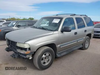 2002 Chevrolet Tahoe LS with VIN 1GNEC13V52R222517, listed as a IAAI auction lot 41994216 with 249,577 mi miles. Bid and sale history available at carsss.com. Image 2.