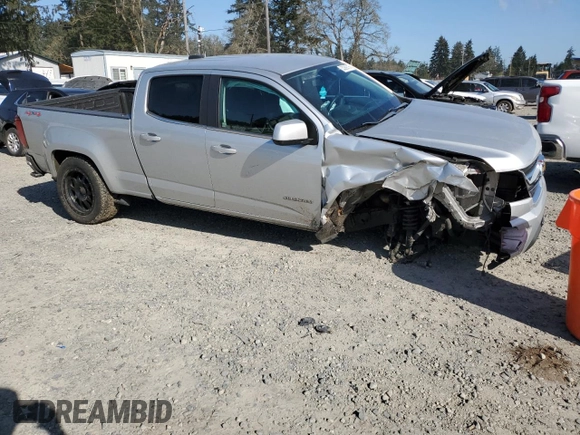 2018 Chevrolet Colorado 4WD LT with VIN 1GCGTCEN6J1292955, listed as a Copart auction lot 53389315 with 55,710 mi miles and Salvage title. Bid and sale history available at DreamBid. Image 4.