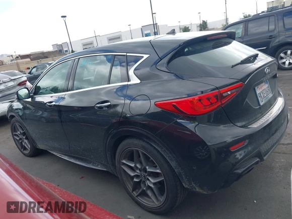 2018 Infiniti QX30 with VIN SJKCH5CP5JA043060, listed as a IAAI auction lot 41866956 with 78,735 mi miles. Bid and sale history available at carsss.com. Image 15.