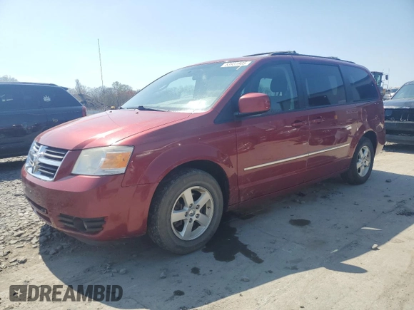 2010 Dodge Grand Caravan SXT with VIN 2D4RN5D1XAR389037, listed as a Copart auction lot 53931905 with 169,794 mi miles and Salvage Title. Bid and sale history available at DreamBid. Image 1.