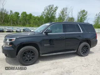 2016 Chevrolet Tahoe LT z VIN 1GNSKBKC5GR130424, wystawiony jako Copart lot #58973315 z przebiegiem 175 178 mil mil oraz Szkoda całkowita • Salvage title. Historia ofert i sprzedaży dostępna na DreamBid. Obrazek 1.