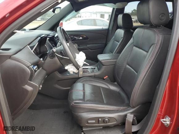 2022 Chevrolet Traverse RS with VIN 1GNERJKW6NJ130246, listed as a Copart auction lot 45039085 with 53,215 mi miles and Salvage Title. Bid and sale history available at carsss.com. Image 7.