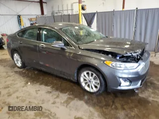 2020 Ford Fusion Titanium with VIN 3FA6P0SU2LR247505, listed as a Copart auction lot 58036325 with 73,658 mi miles and Salvage title. Bid and sale history available at DreamBid. Image 4.