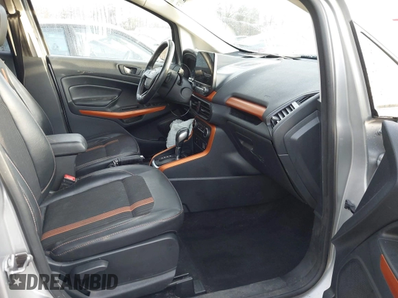 2018 Ford EcoSport SES with VIN MAJ6P1CL1JC189183, listed as a IAAI auction lot 41120875 with 95,741 mi miles and . Bid and sale history available at DreamBid. Image 5.