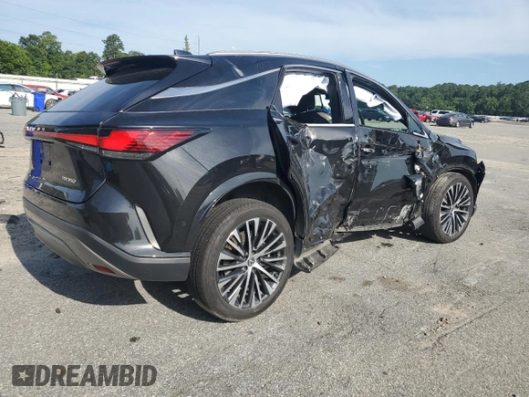 2023 Lexus RX 350 z VIN 2T2BAMBA8PC021368, wystawiony jako Copart lot #61616385 z przebiegiem 18 929 mil mil oraz Szkoda całkowita • Salvage title. Historia ofert i sprzedaży dostępna na DreamBid. Obrazek 3.