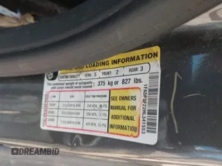 2017 Ford Focus SE with VIN 1FADP3F22HL341553, listed as a IAAI auction lot 42305588 with 165,016 mi miles and . Bid and sale history available at DreamBid. Image 9.