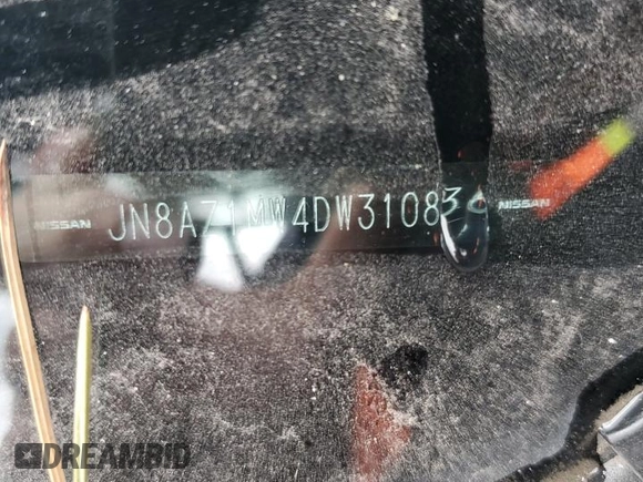 2013 Nissan Murano LE with VIN JN8AZ1MW4DW310836, listed as a Copart auction lot 50232225 with 106,993 mi miles and Salvage Title. Bid and sale history available at DreamBid. Image 15.