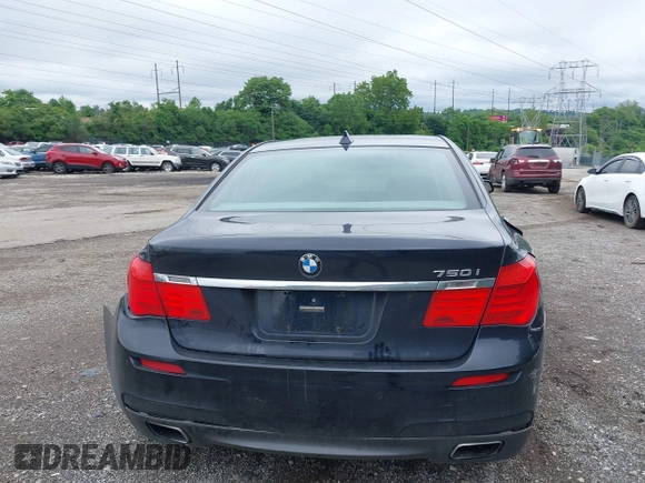 2011 BMW 7 Series 750i xDrive with VIN WBAKC6C57BC394301, listed as a IAAI auction lot 42460658 with 118,600 mi miles and . Bid and sale history available at DreamBid. Image 17.