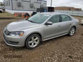 2013 Volkswagen Passat SE with VIN 1VWBH7A33DC022630, listed as a Copart auction lot 60866915 with 178,660 mi miles and Salvage title. Bid and sale history available at DreamBid. Image 1.