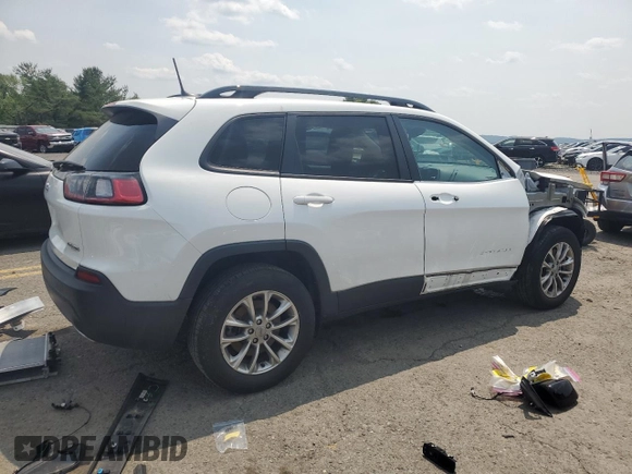 2022 Jeep Cherokee Latitude Lux z VIN 1C4PJMMN2ND532083, wystawiony jako Copart lot #59398865 z przebiegiem 23 604 mil mil oraz Szkoda całkowita • Salvage title. Historia ofert i sprzedaży dostępna na DreamBid. Obrazek 3.