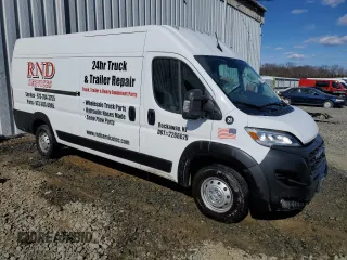 2023 Ram ProMaster Cargo with VIN 3C6MRVJG5PE530120, listed as a Copart auction lot 45727275 with 53,871 mi miles and Salvage Title. Bid and sale history available at DreamBid. Image 4.