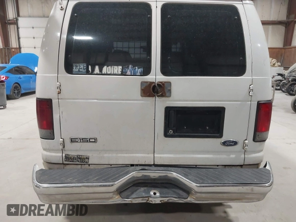 2008 Ford Econoline Cargo Commercial with VIN 1FTNE14W38DA55834, listed as a IAAI auction lot 41711206 with 102,369 mi miles and . Bid and sale history available at DreamBid. Image 6.