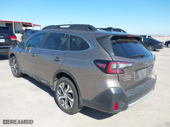 2021 Subaru Outback Limited XT with VIN 4S4BTGND5M3218889, listed as a IAAI auction lot 41757685 with 158,157 mi miles. Bid and sale history available at carsss.com. Image 3.