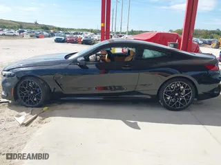 2020 BMW M8 with VIN WBSAE0C01LCD71085, listed as a IAAI auction lot 41432091 with 14,032 mi miles. Bid and sale history available at carsss.com. Image 14.