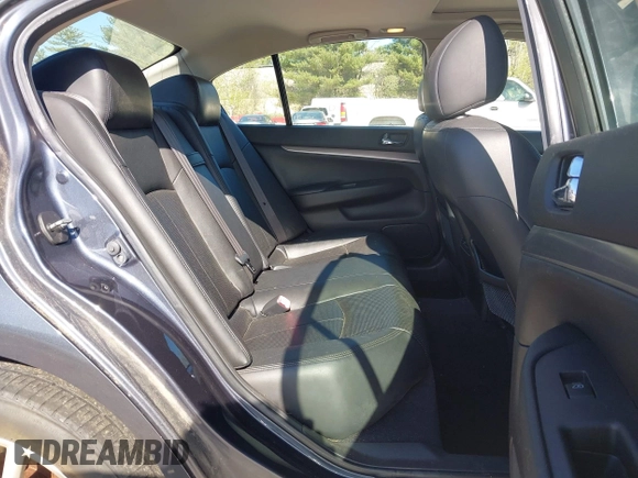 2011 Infiniti G37 x with VIN JN1CV6ARXBM354640, listed as a IAAI auction lot 42149111 with 107,520 mi miles. Bid and sale history available at carsss.com. Image 8.