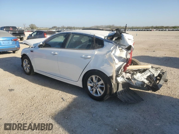 2018 Kia Optima LX with VIN 5XXGT4L37JG205916, listed as a Copart auction lot 49026295 with 109,655 mi miles and Salvage Title. Bid and sale history available at carsss.com. Image 2.