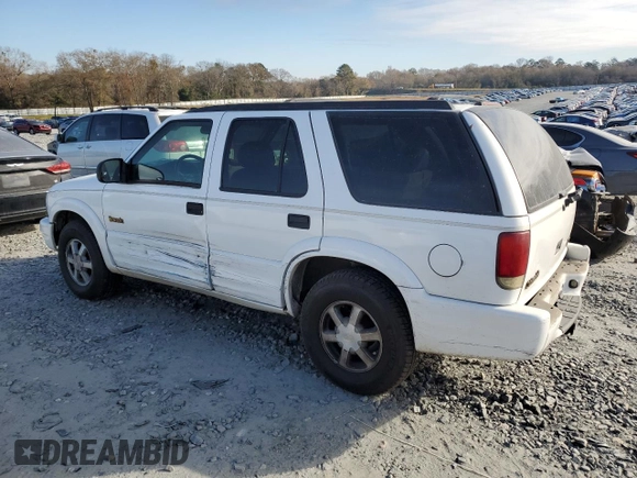 1999 Oldsmobile Bravada z VIN 1GHDT13W8X2717155, wystawiony jako Copart lot #84807244 z przebiegiem 144 805 mil mil oraz Szkoda całkowita • Salvage title. Historia ofert i sprzedaży dostępna na DreamBid. Obrazek 2.