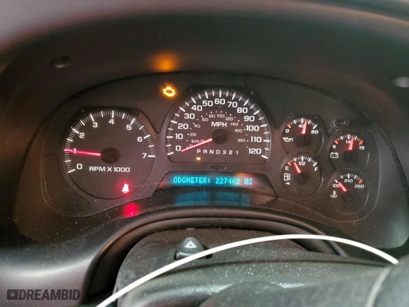 2006 Chevrolet TrailBlazer LT with VIN 1GNDT13S462351283, listed as a Copart auction lot 49381115 with 227,462 mi miles and Salvage Title. Bid and sale history available at carsss.com. Image 9.